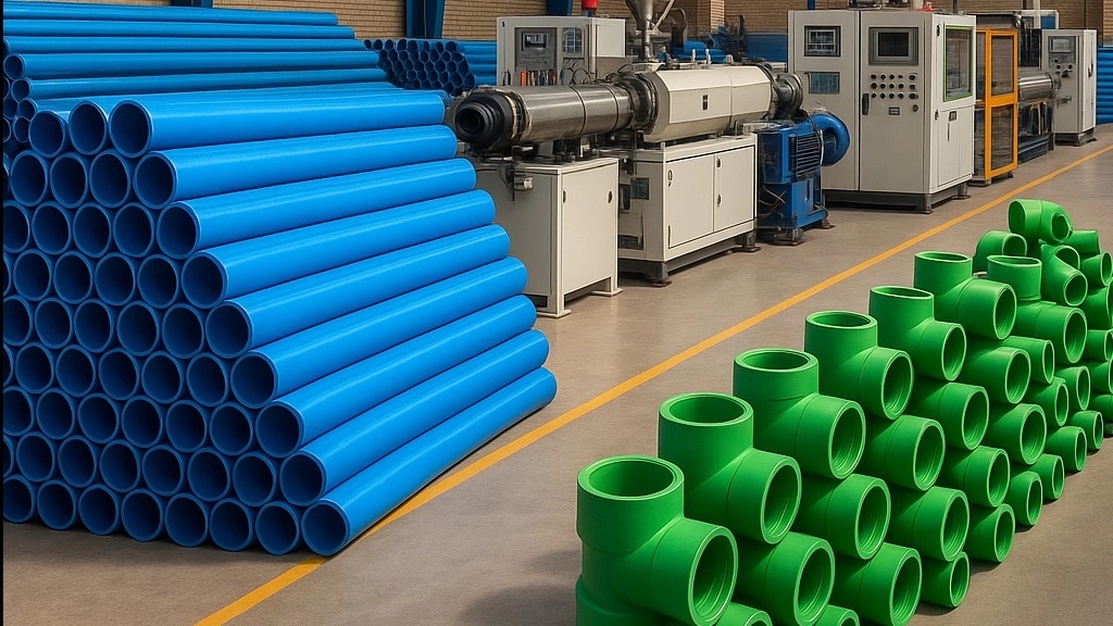 Polypropylene fittings in Tabriz Polypropylene fittings in Tabriz